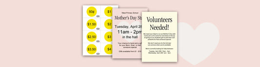 Simplify Your Mother's Day Stall with Free Templates!