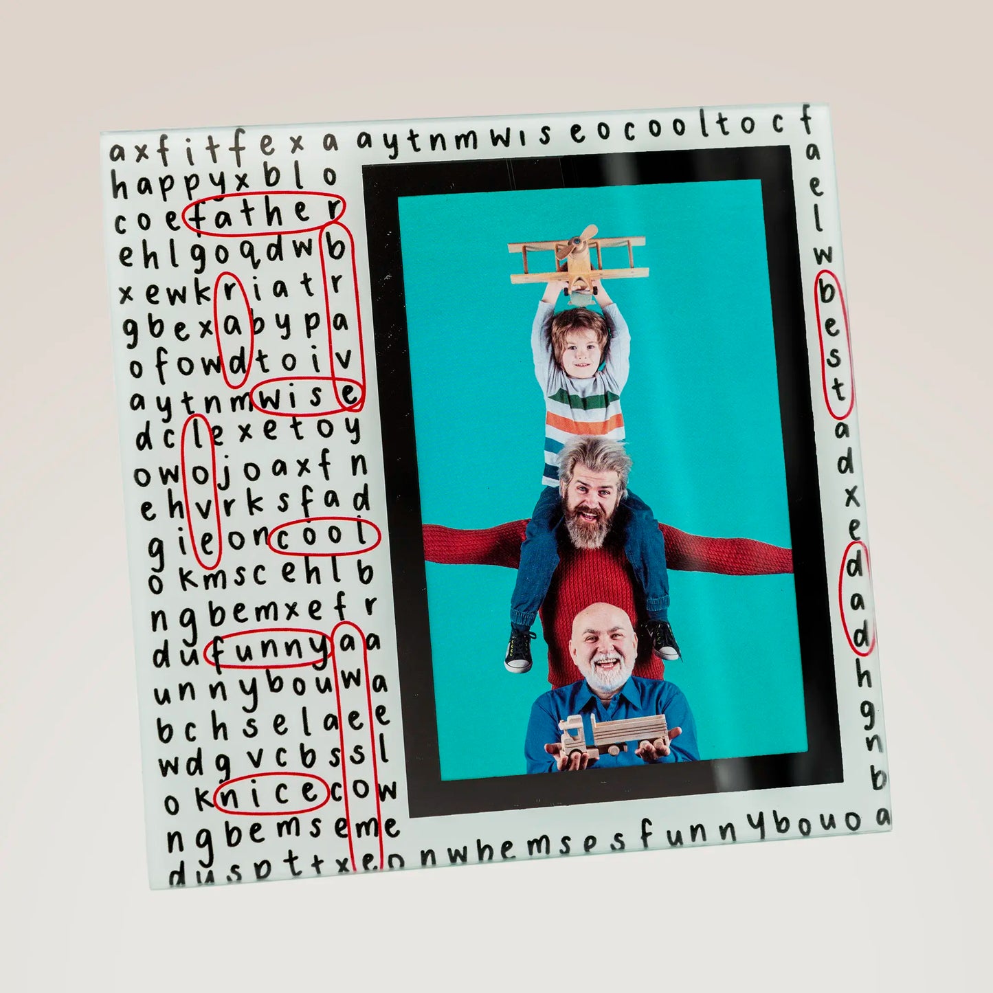 Dad Glass Frame
