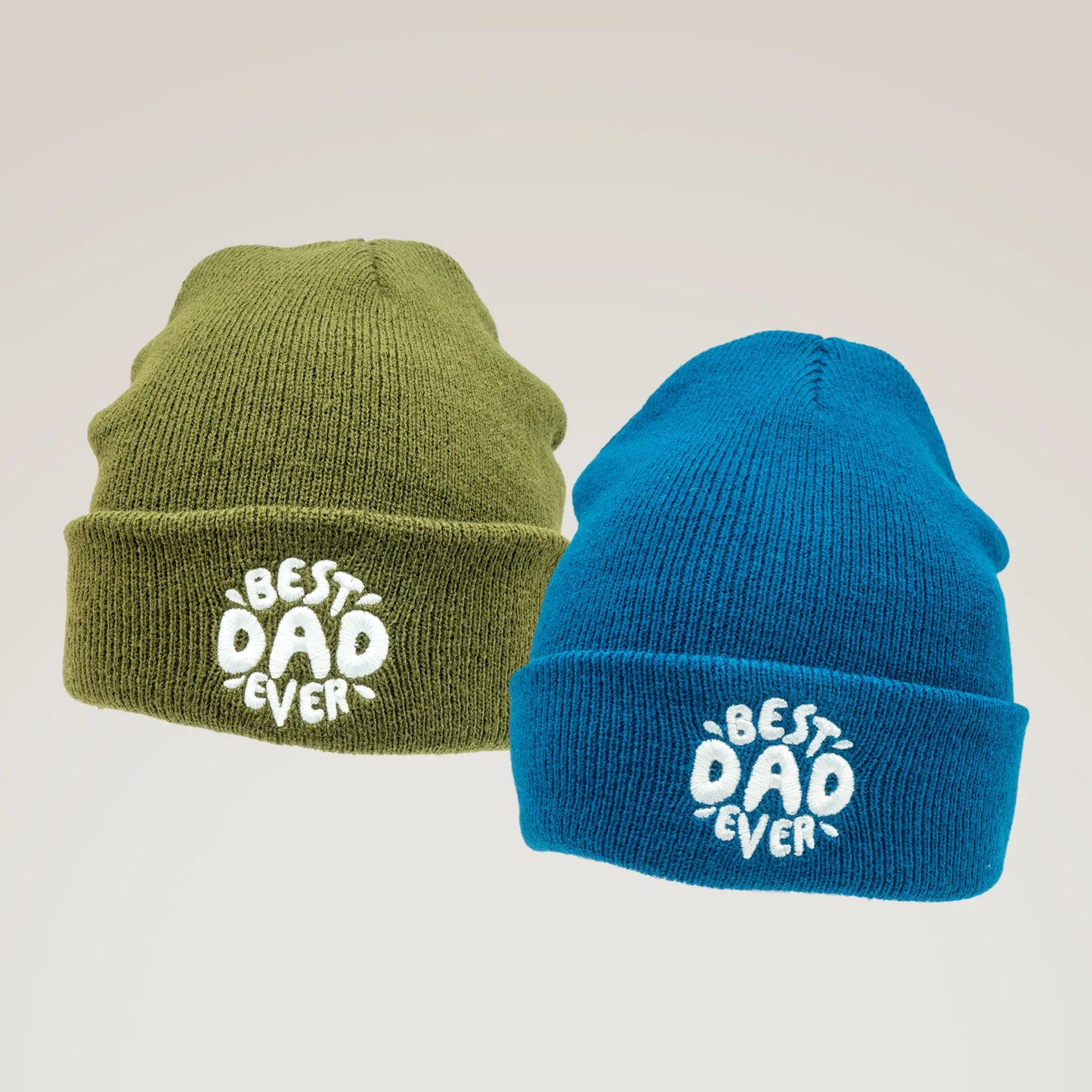Best Dad Ever Beanie with Cuff