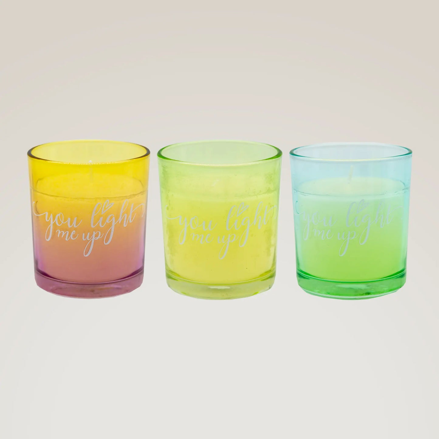 Deluxe Blended Glass Candle