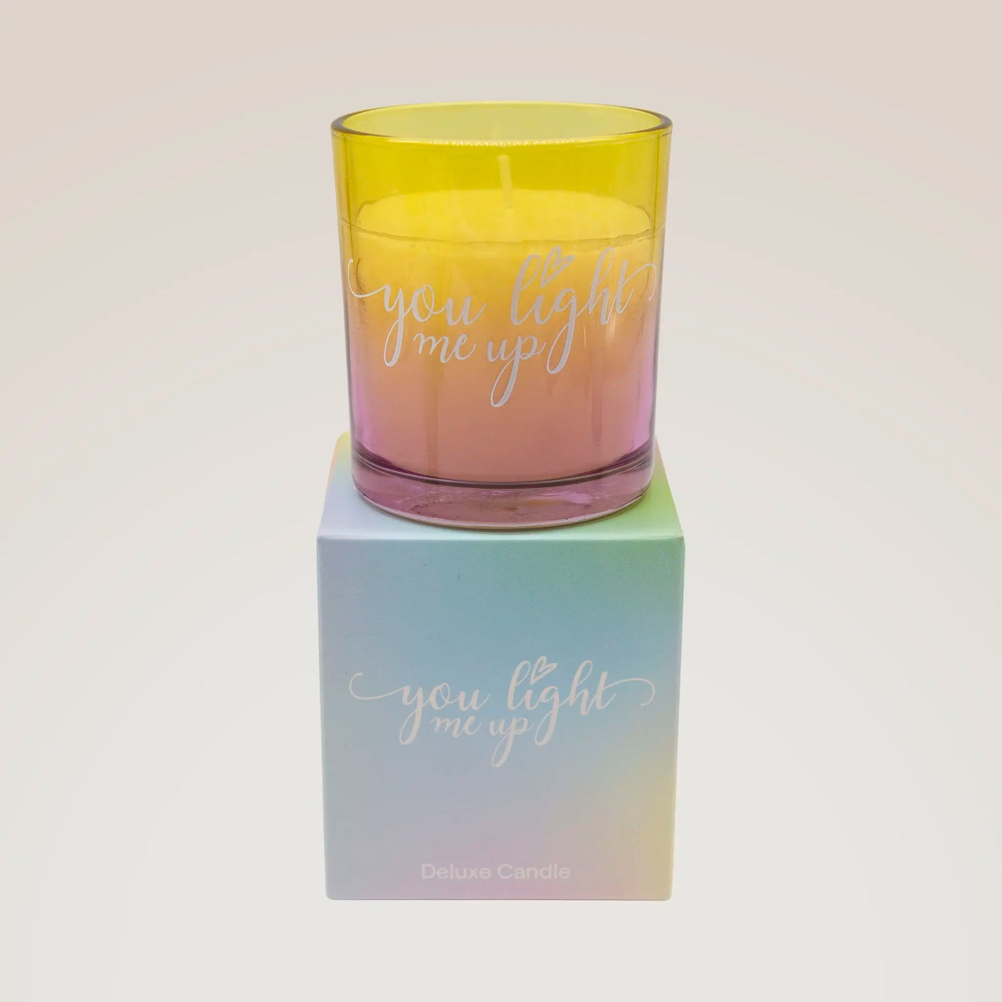 Deluxe Blended Glass Candle