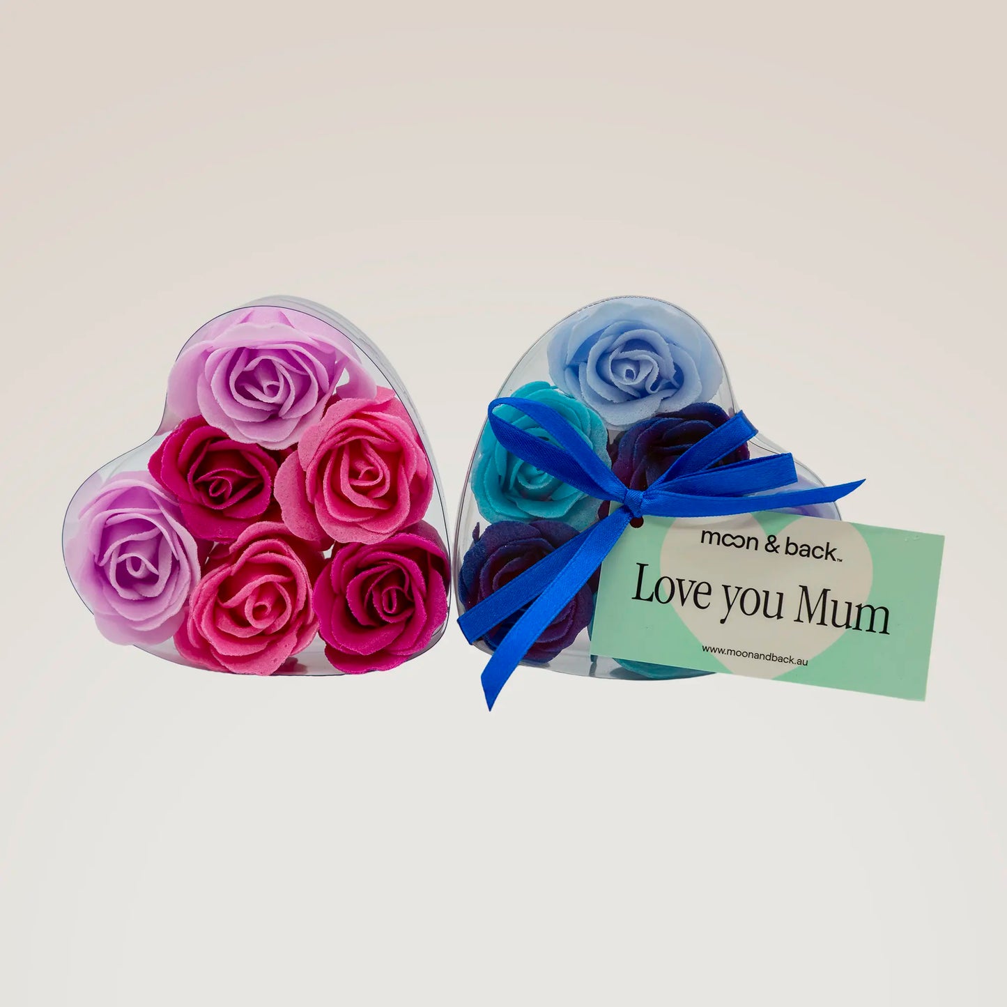 Rose Soap Heart