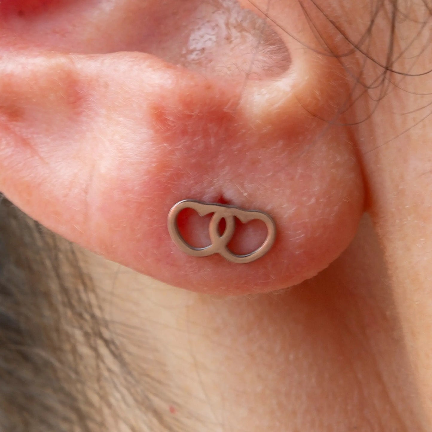 Double Heart Earrings