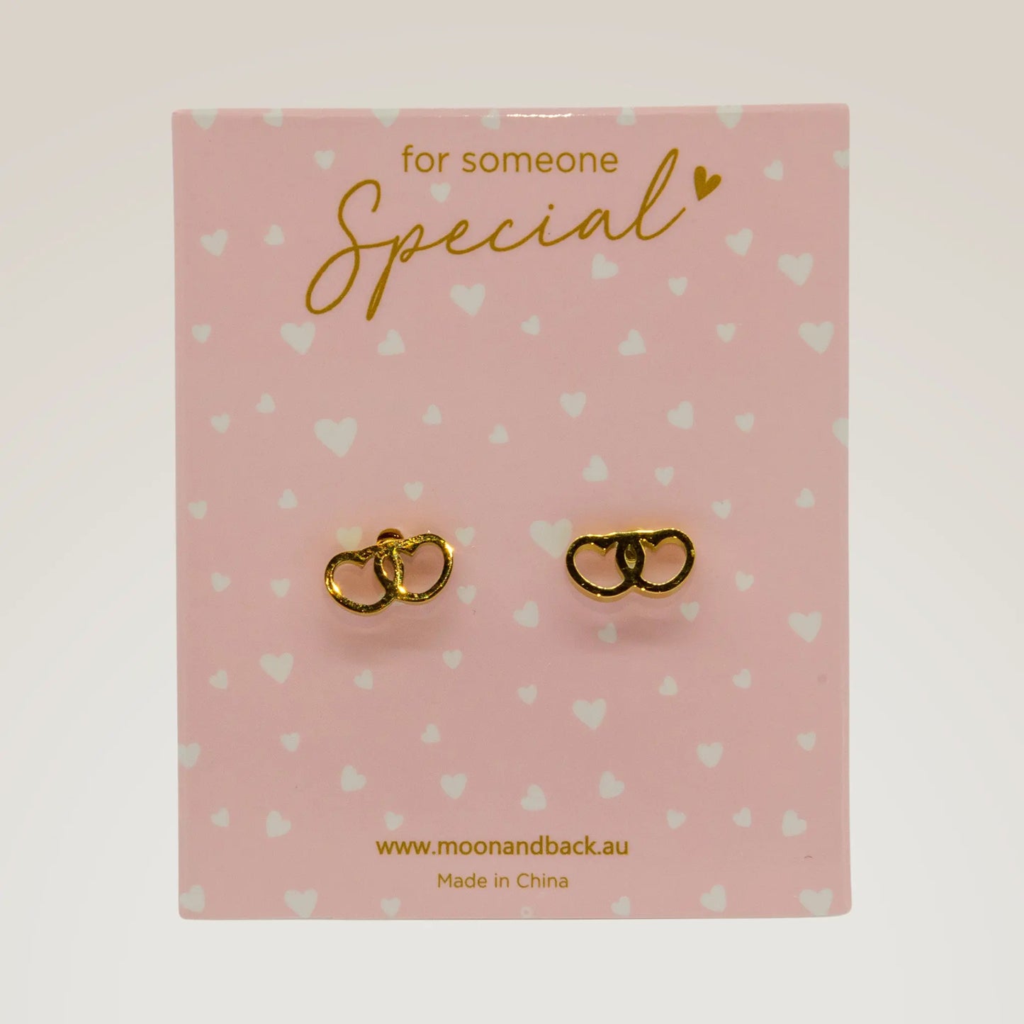 Double Heart Earrings