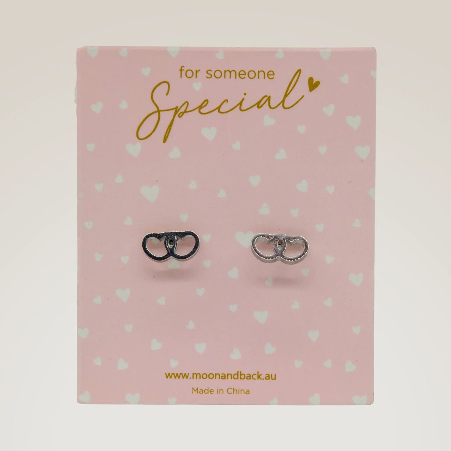 Double Heart Earrings