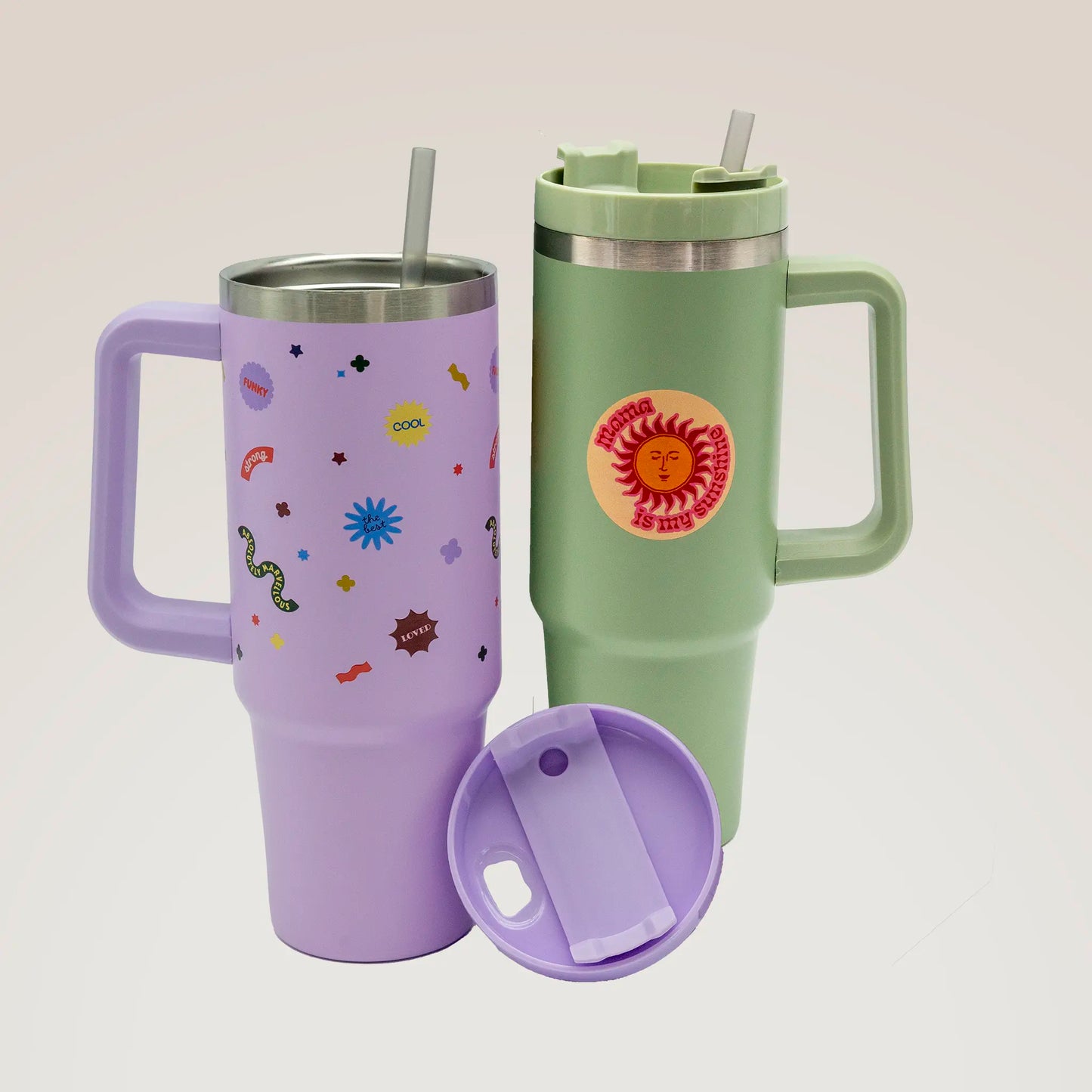 Thirst Quenching Tumbler with Straw