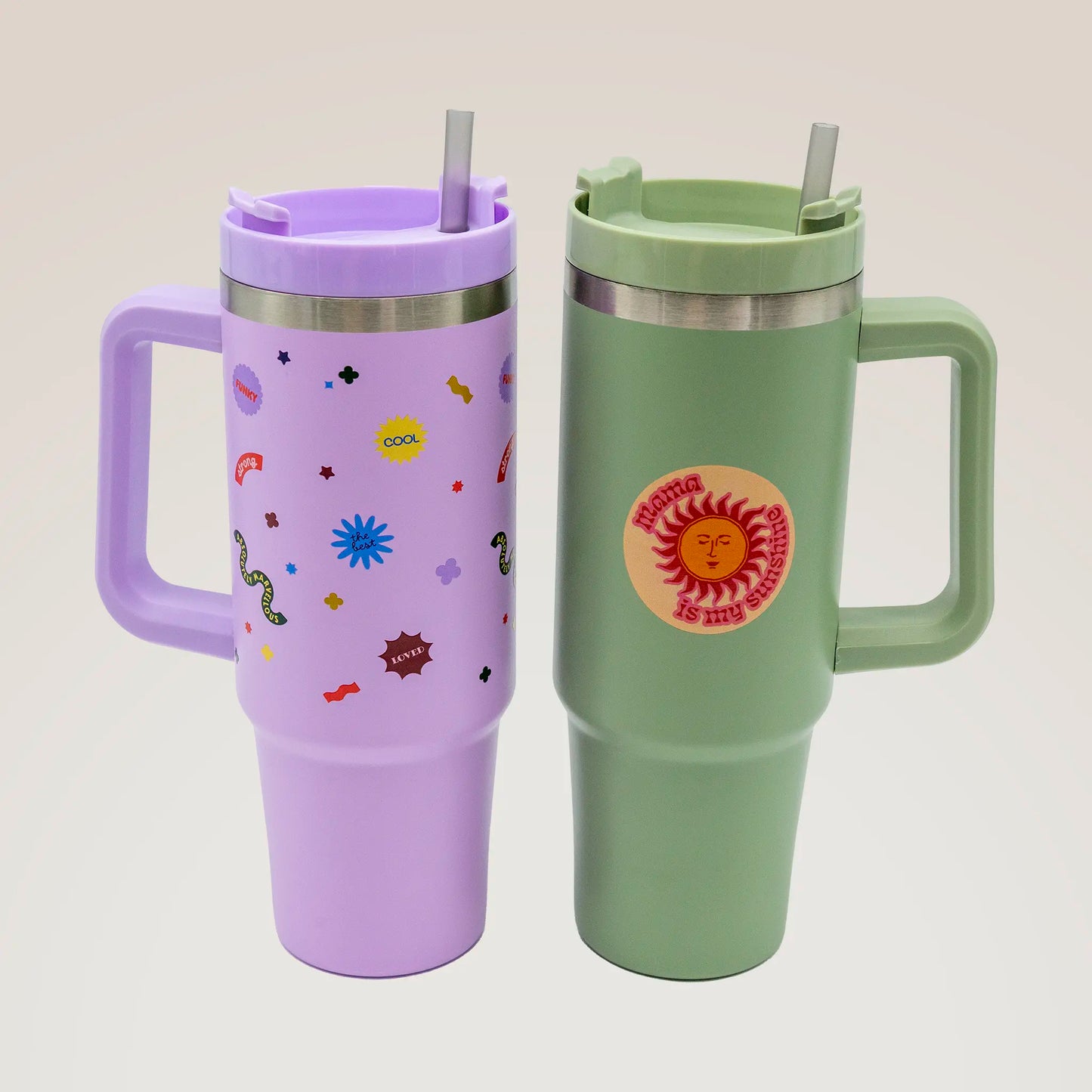 Thirst Quenching Tumbler with Straw