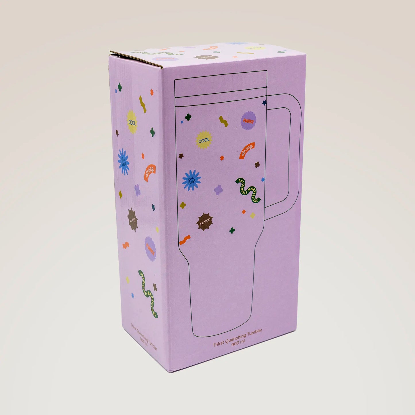 Thirst Quenching Tumbler with Straw