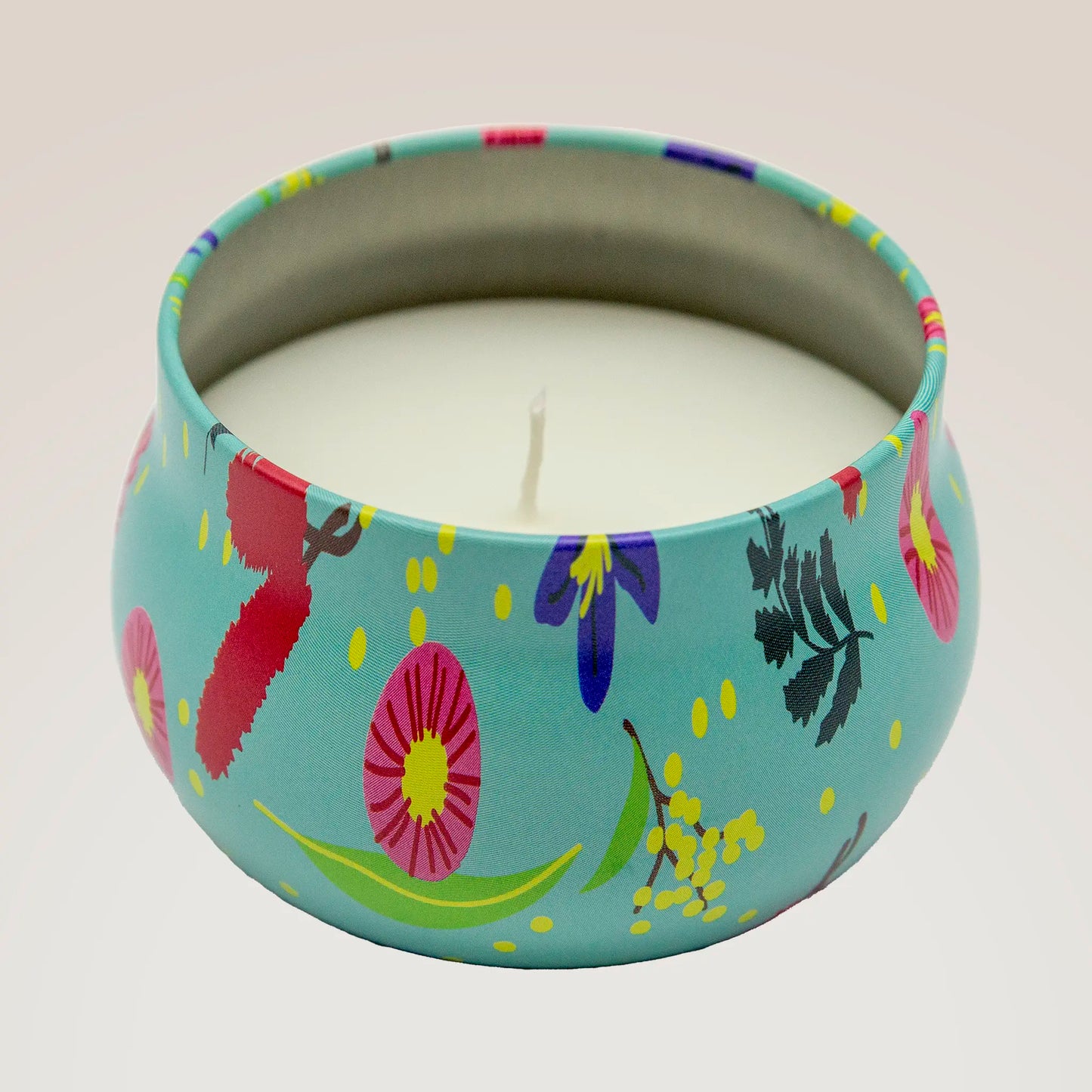 Tin Candle with Lid