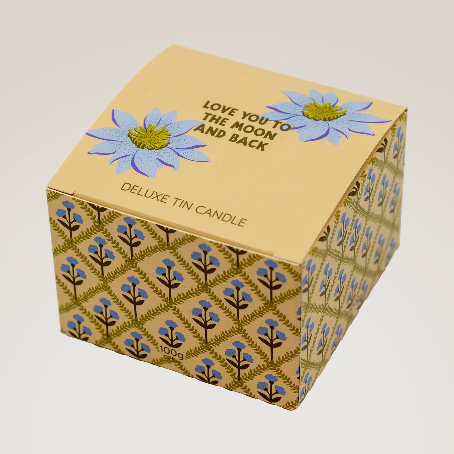 Tin Candle with Lid