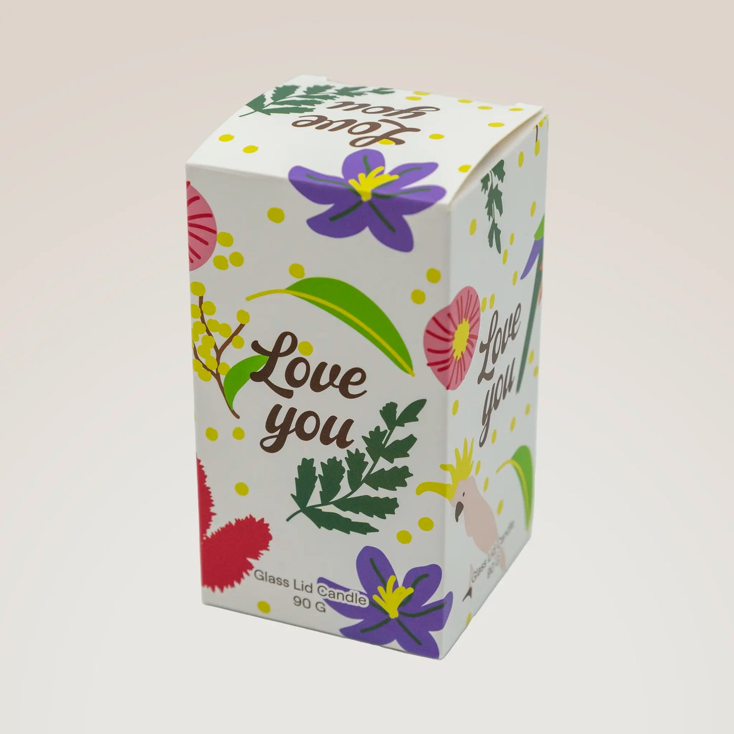 Glass Candle Jar with Lid