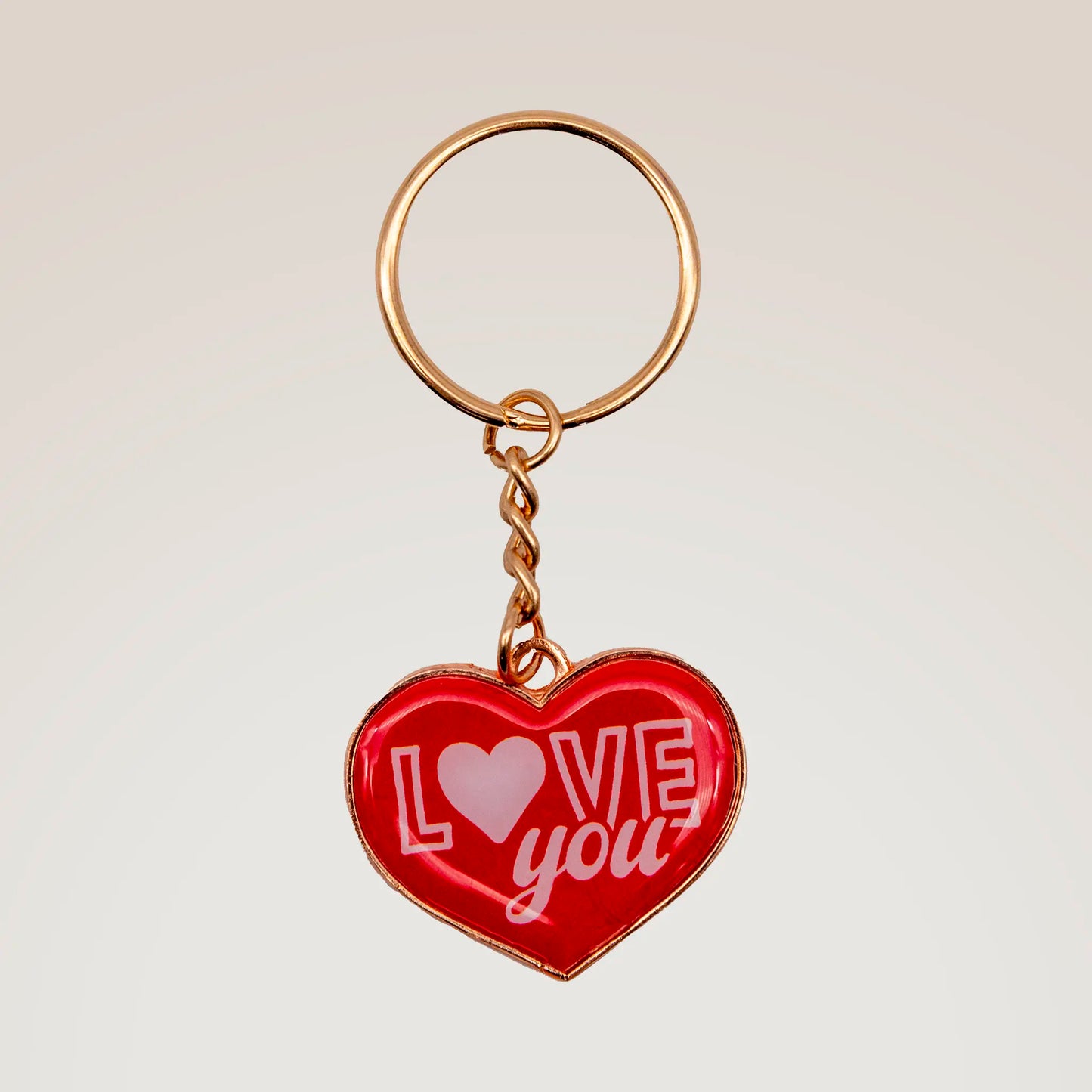 Heart Shaped Key Ring for Mum