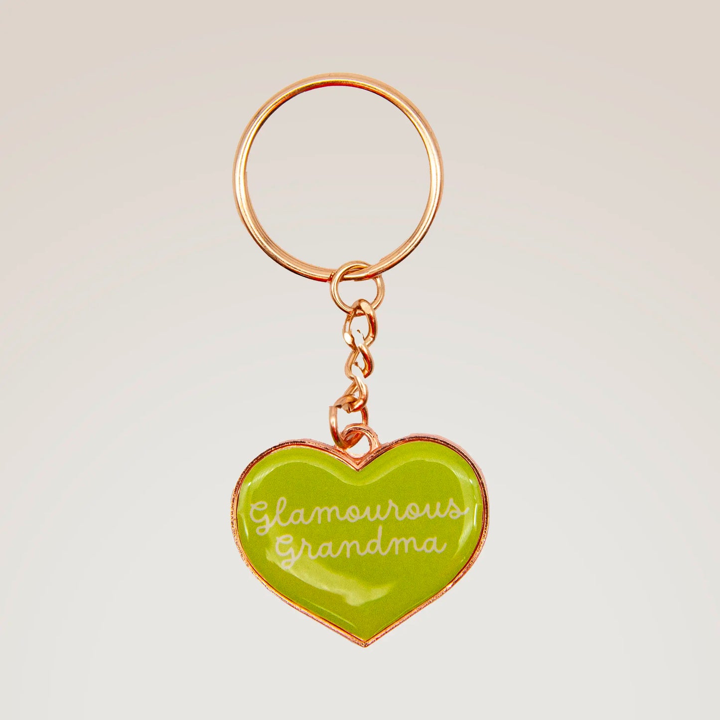 Heart Shaped Key Ring for Gran