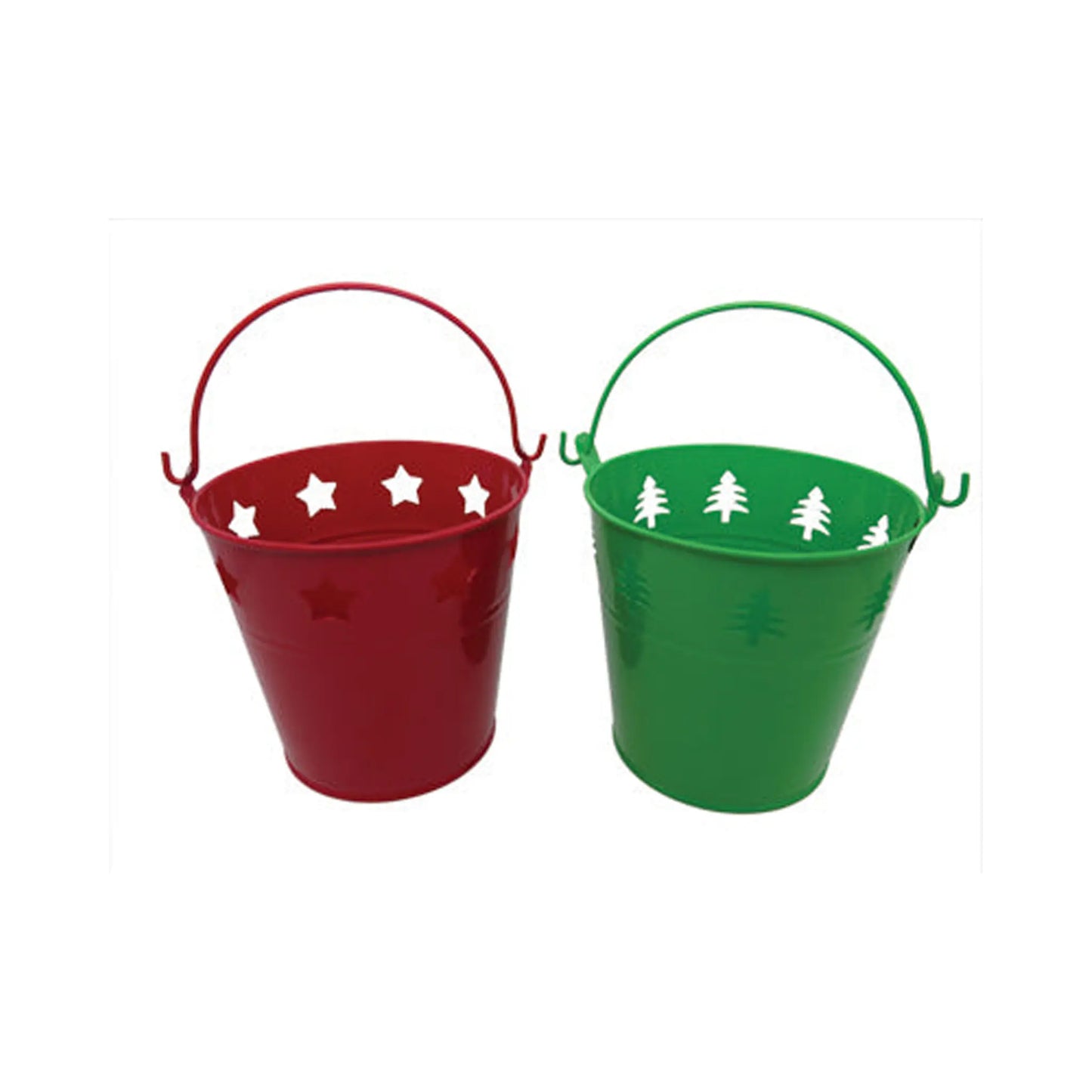 Xmas Metal Bucket