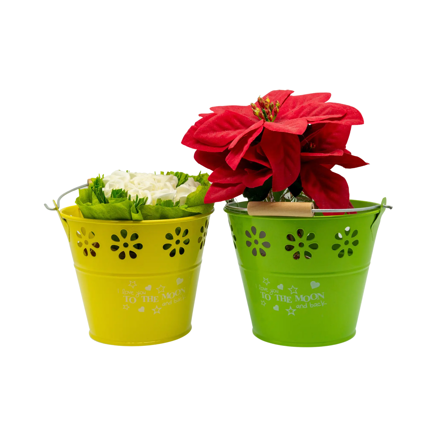 Metal Flower Bucket