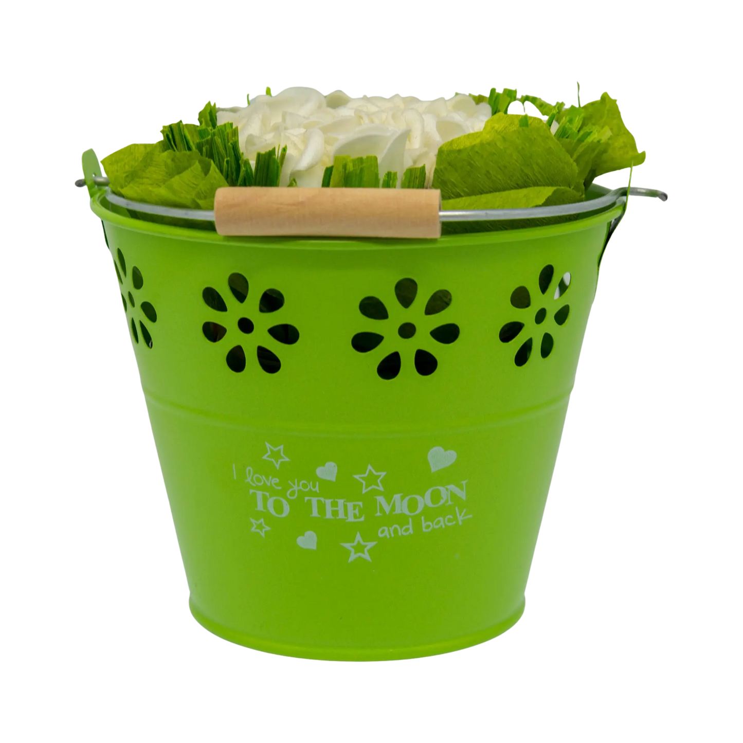 Metal Flower Bucket
