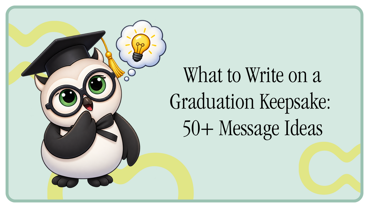 What to Write on a Graduation Keepsake – Moon & Back Australia