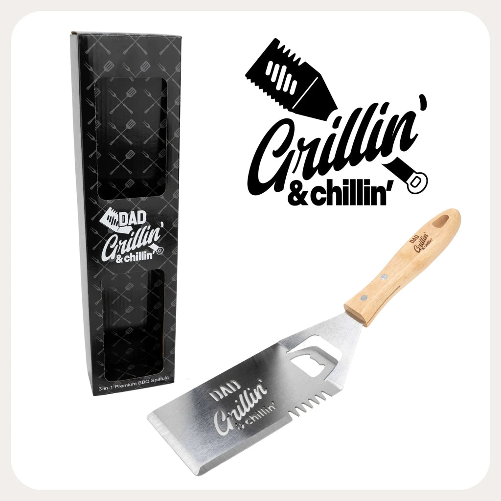 3 in 1 Grillin' & Chillin' BBQ Spatula