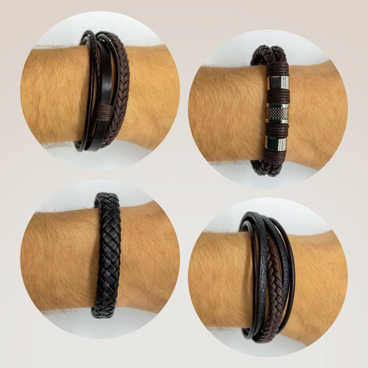Deluxe Leather Wristband