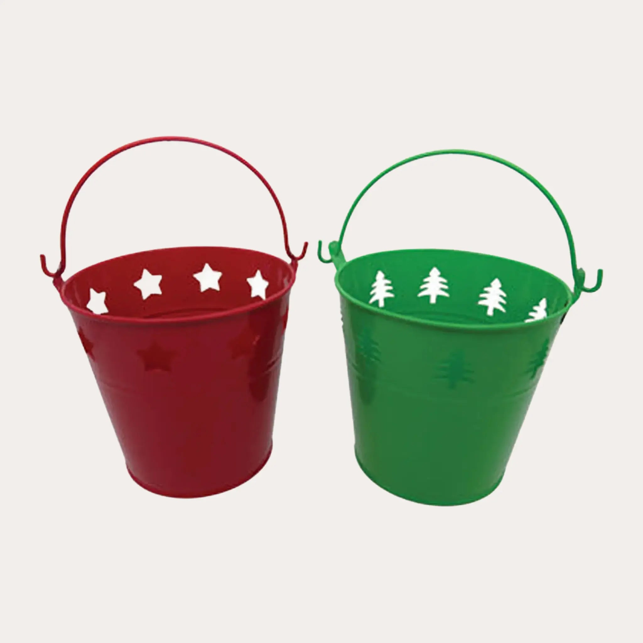 Xmas Metal Bucket