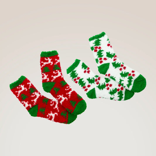 Christmas Fluffy Socks