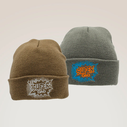 Super Dad Beanie with Cuff