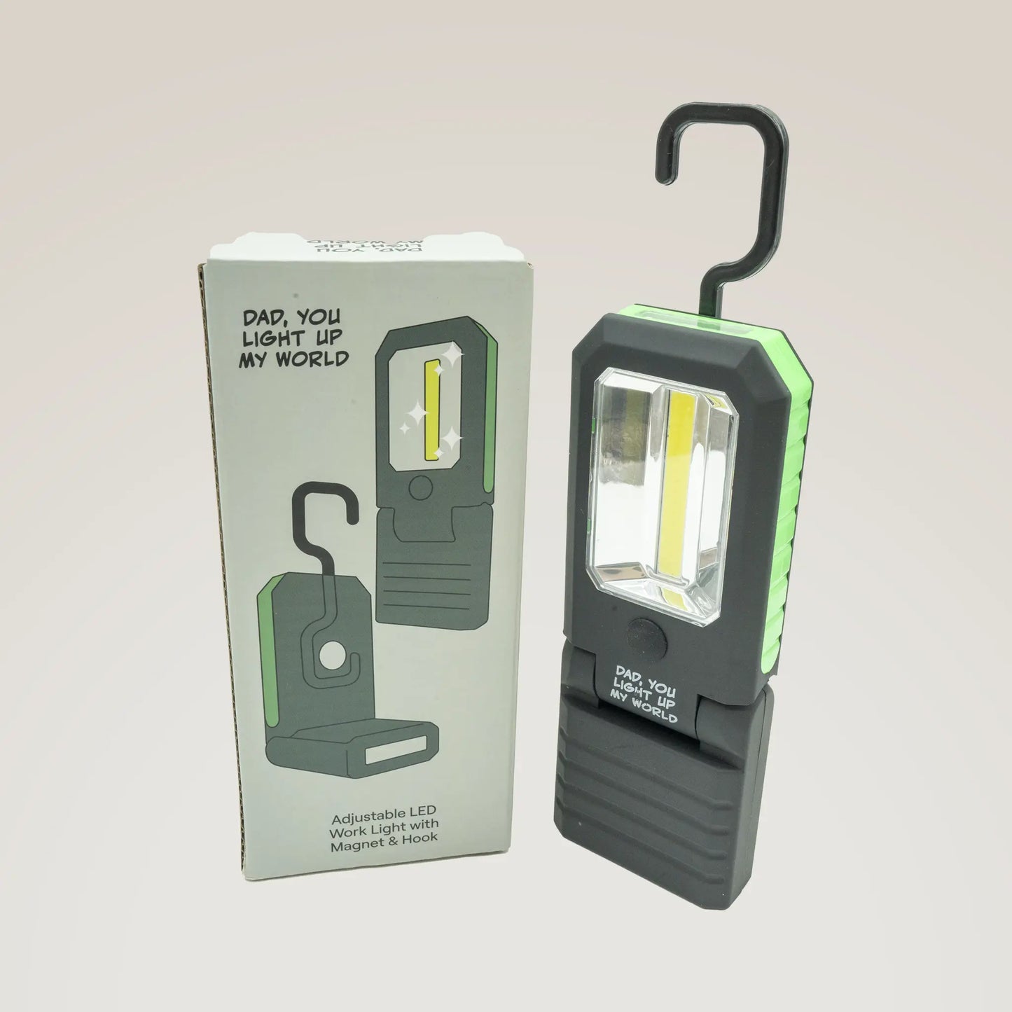 Adjustable LED Work Light with Magnet & Hook