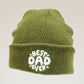 Best Dad Ever Beanie with Cuff