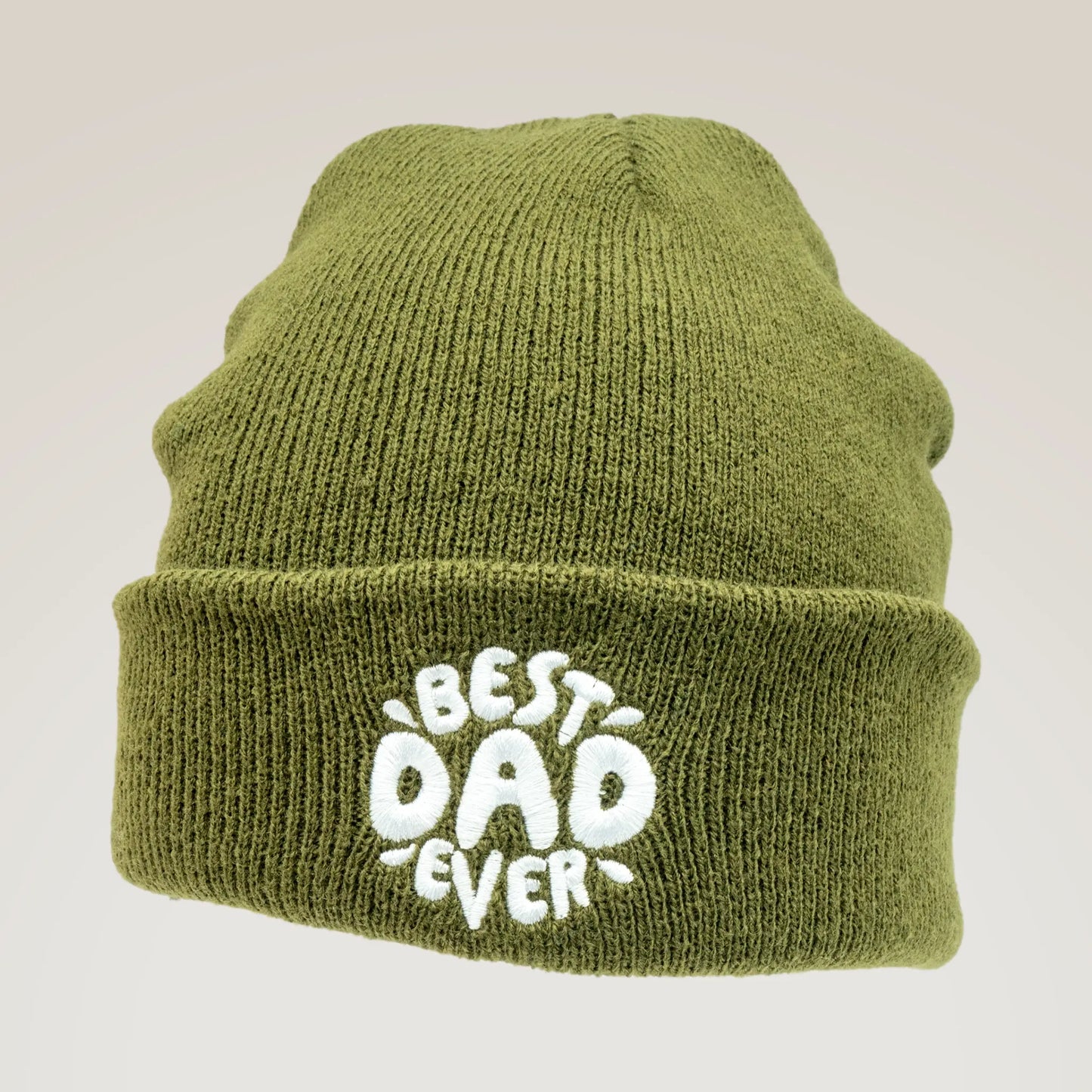 Best Dad Ever Beanie with Cuff