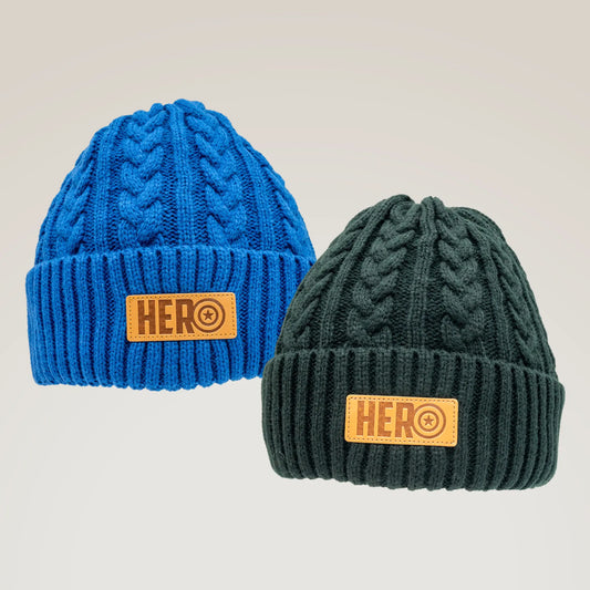 Hero Cable Beanie with Cuff
