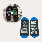 Fun Dad GRIP Socks
