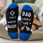 Fun Dad GRIP Socks