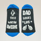 Fun Dad GRIP Socks