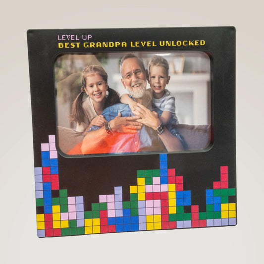 Level Up Grandpa Photo Frame