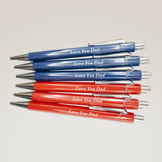 6pk Love You Dad Deluxe Pen