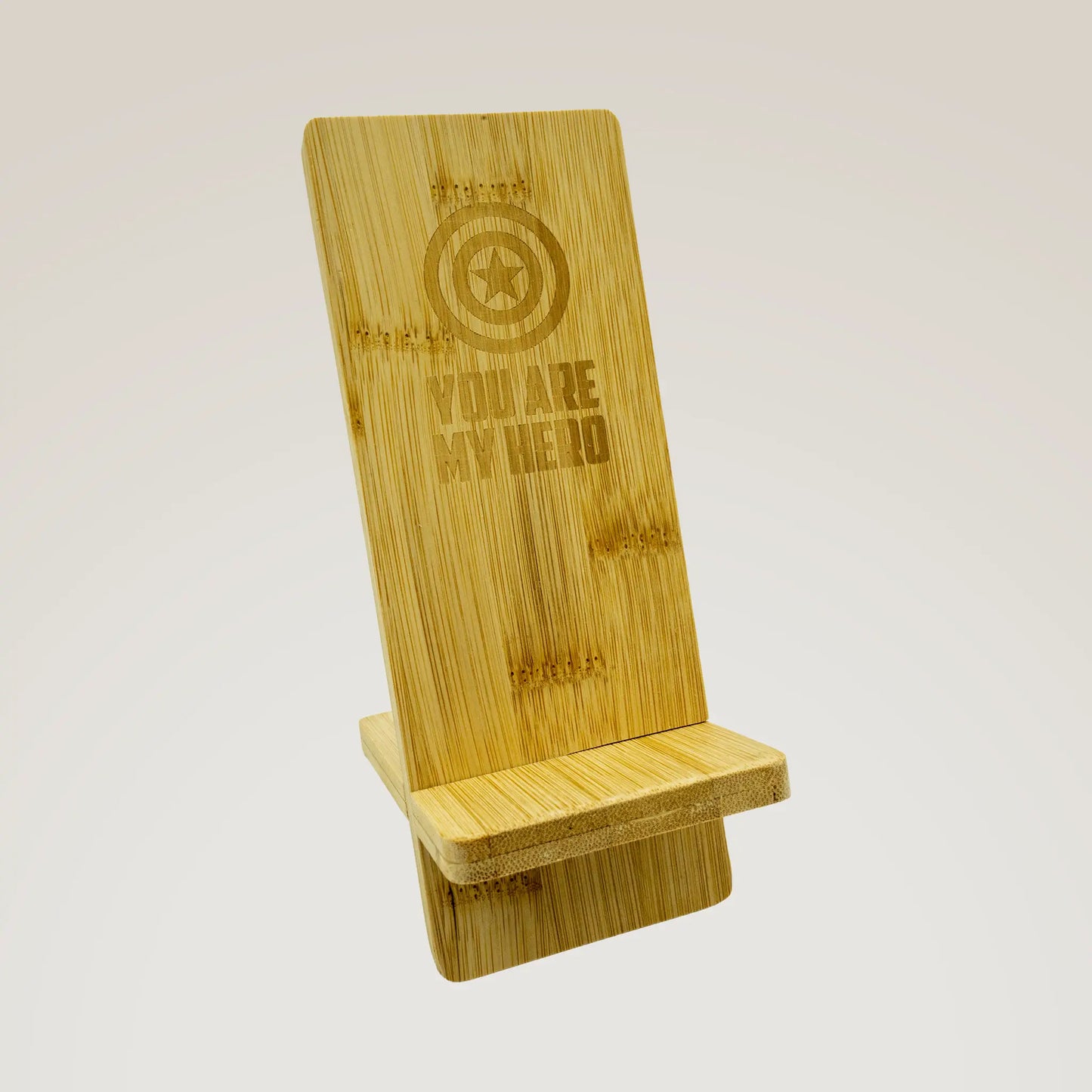 Bamboo Phone Holder
