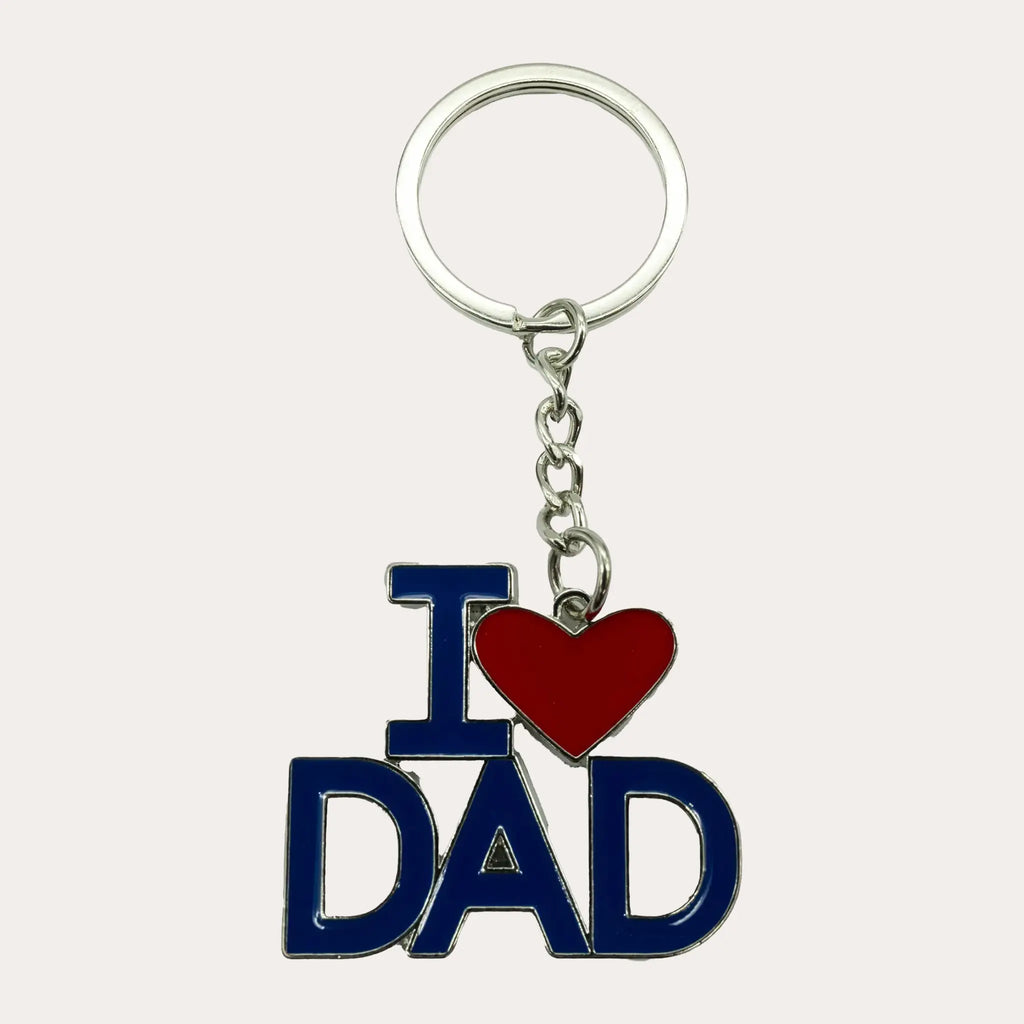 I Love Dad Key Ring