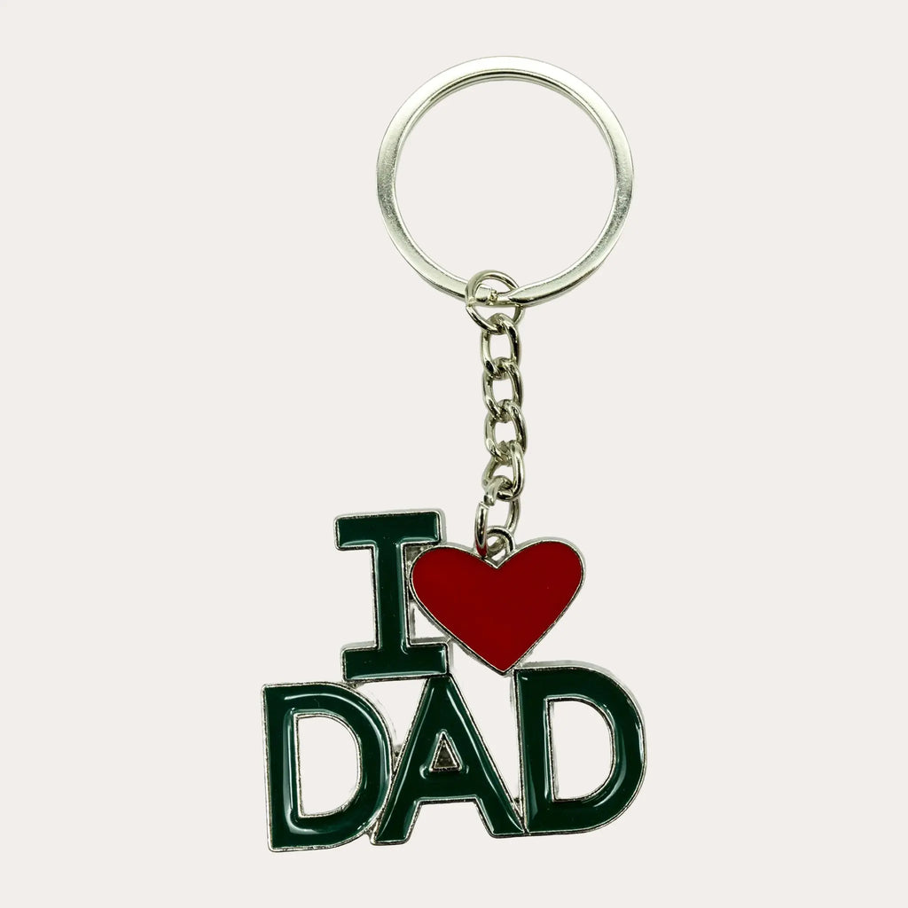 I Love Dad Key Ring