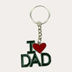 I Love Dad Key Ring