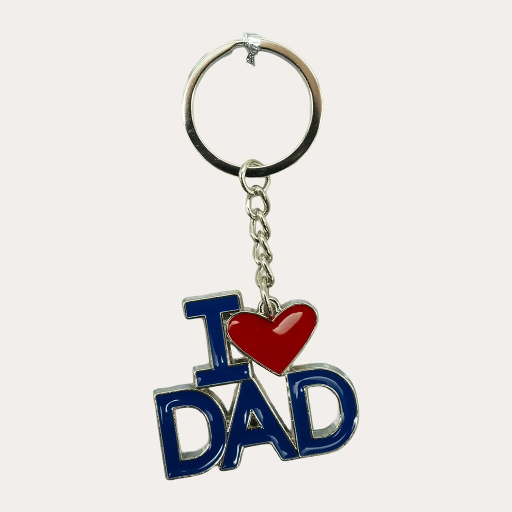 I Love Dad Key Ring