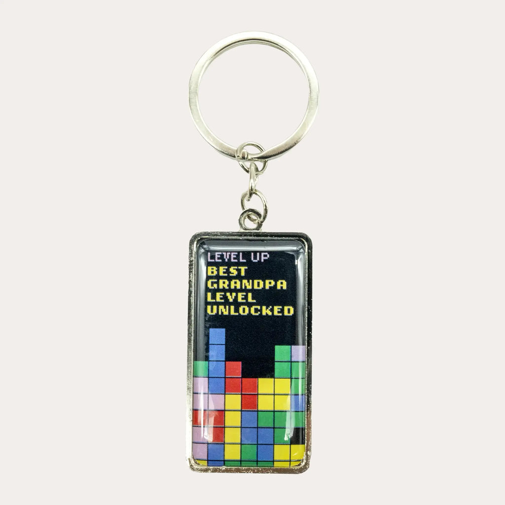 Pop's Metal Key Ring