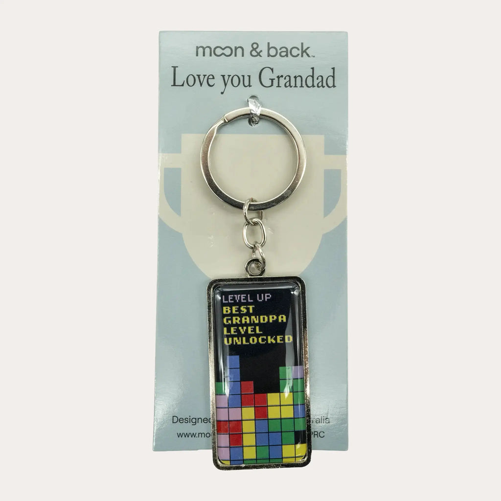 Pop's Metal Key Ring