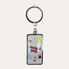 Pop's Metal Key Ring