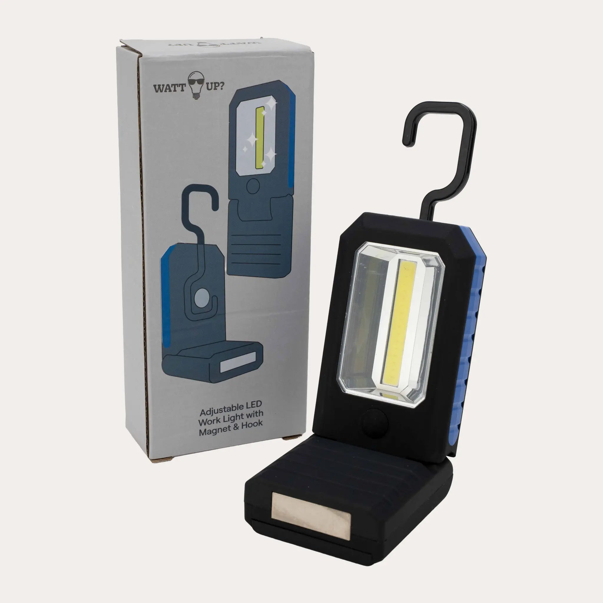 Adjustable LED Work Light with Magnet & Hook