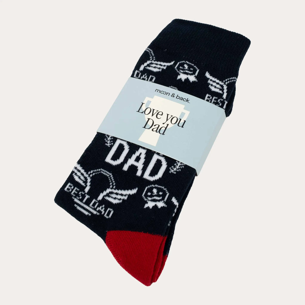 Top Dad Jacquard Socks