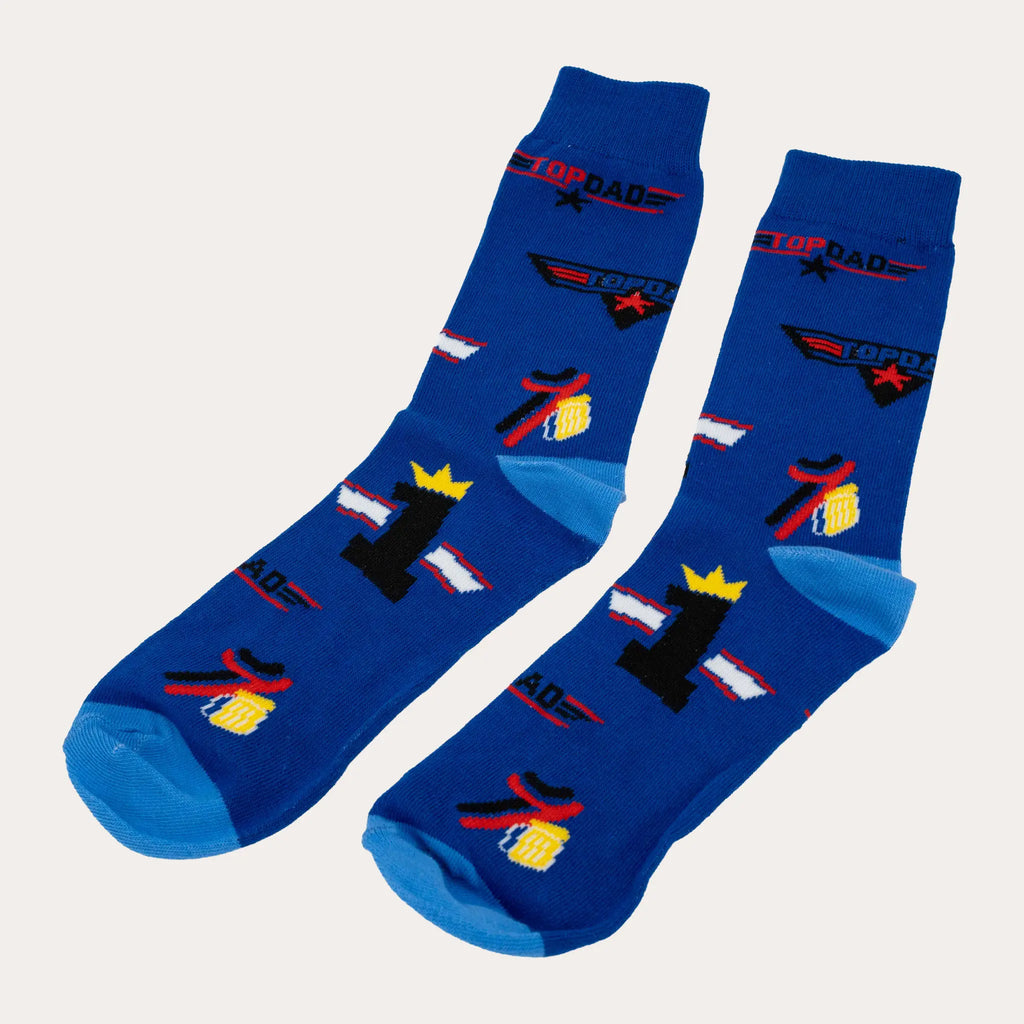 Top Dad Jacquard Socks