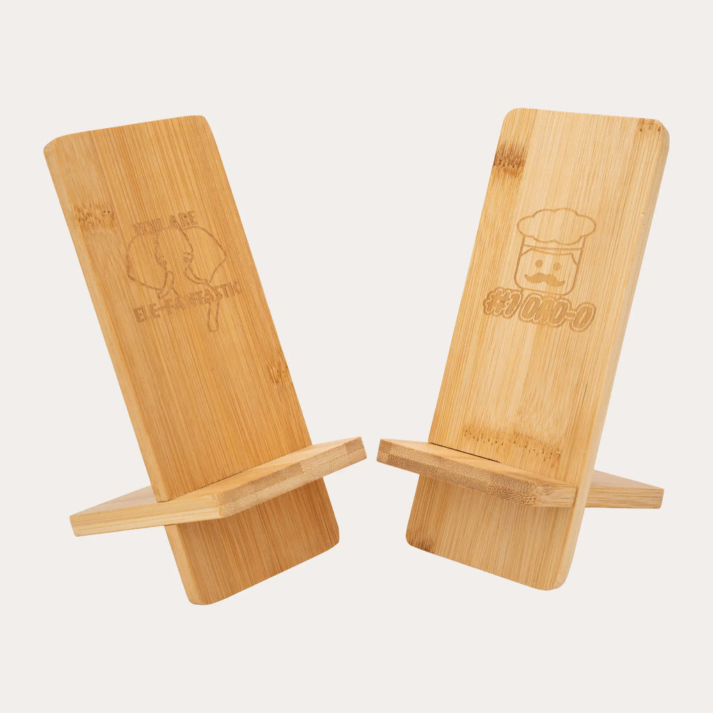 Bamboo Phone Holder