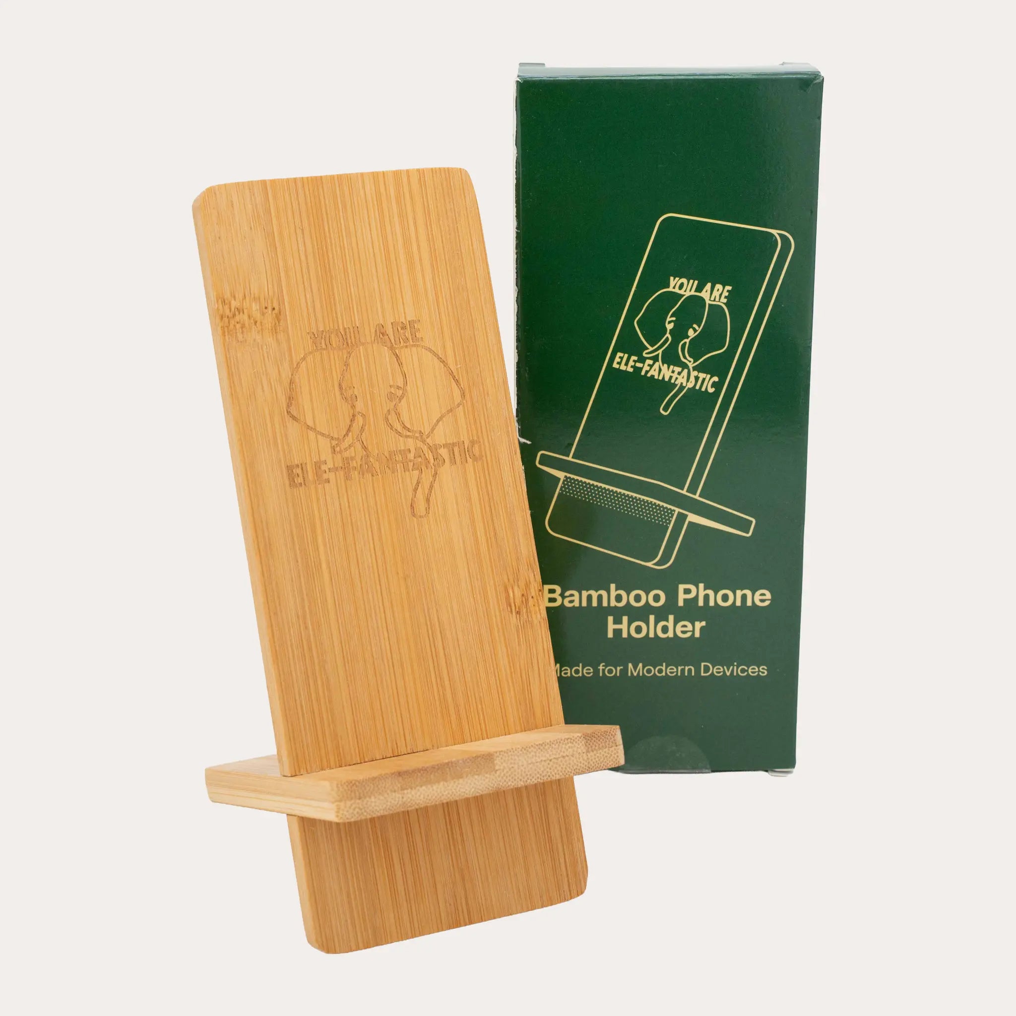 Bamboo Phone Holder
