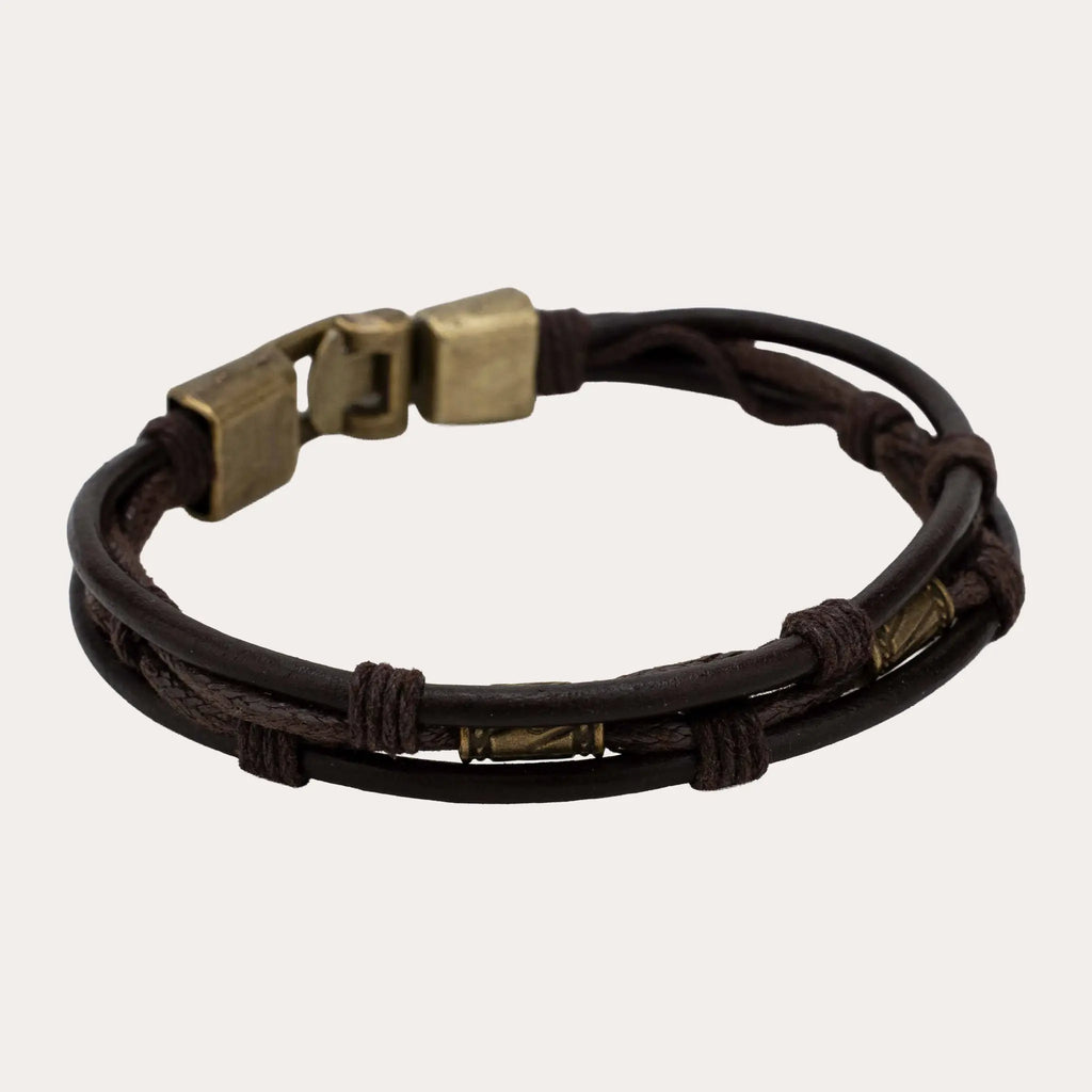 Deluxe Leather Wrist Band