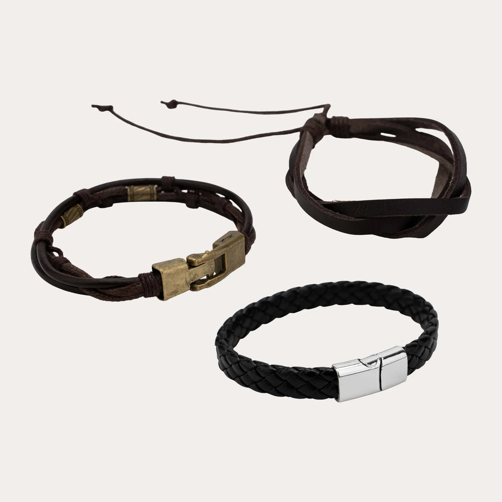 Deluxe Leather Wrist Band